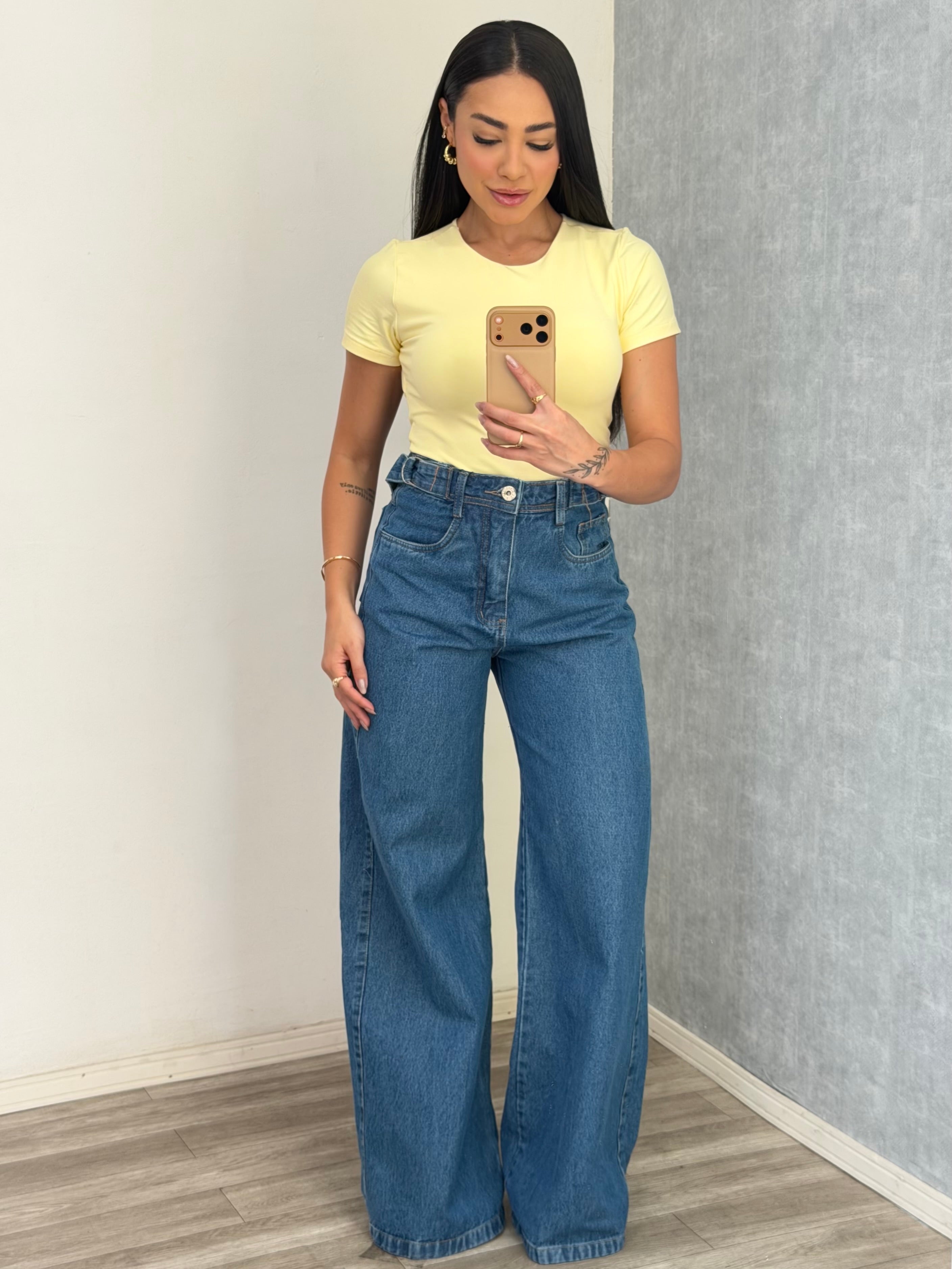 Max pantalona média com regulagem