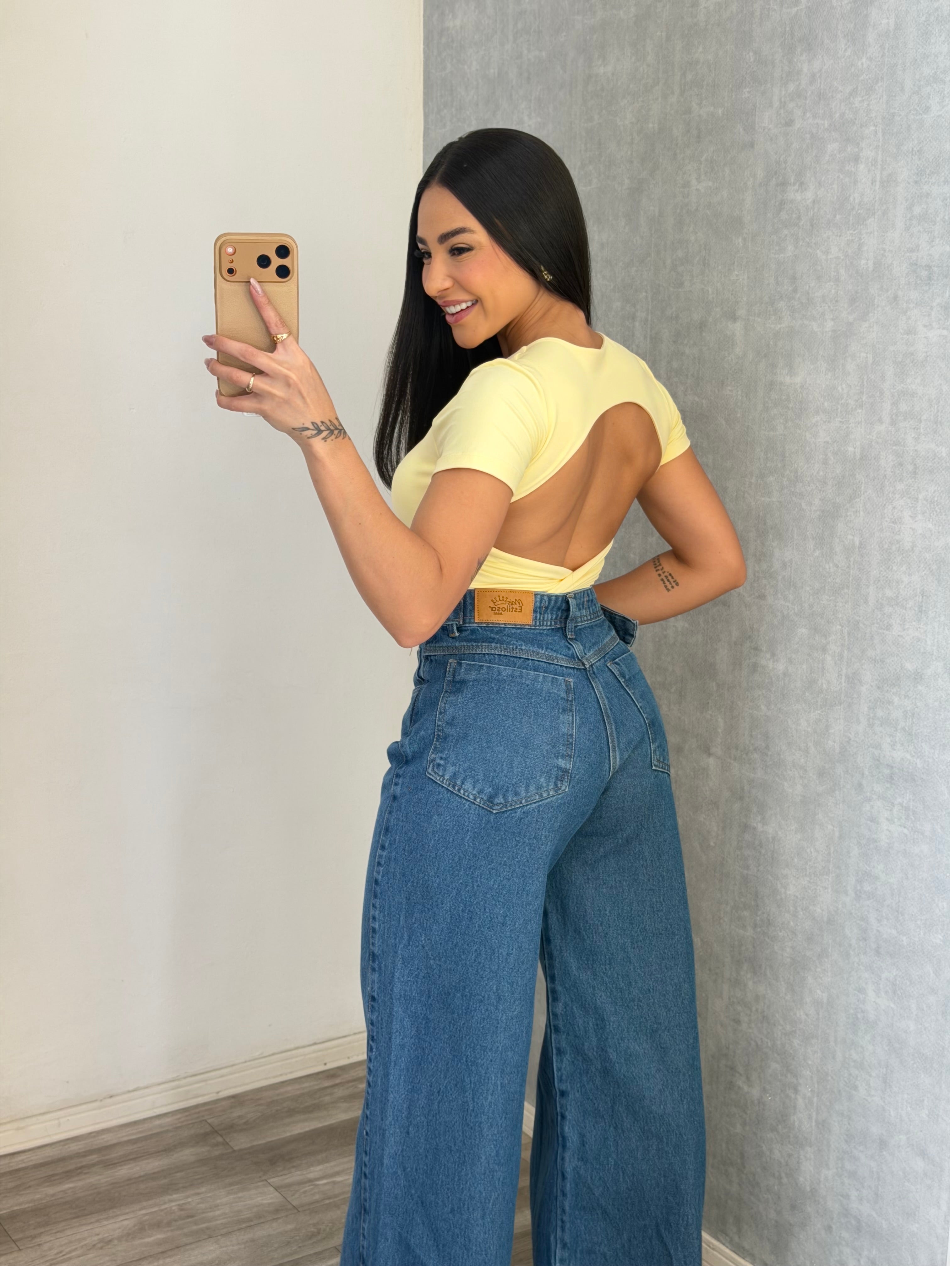 Max pantalona média com regulagem