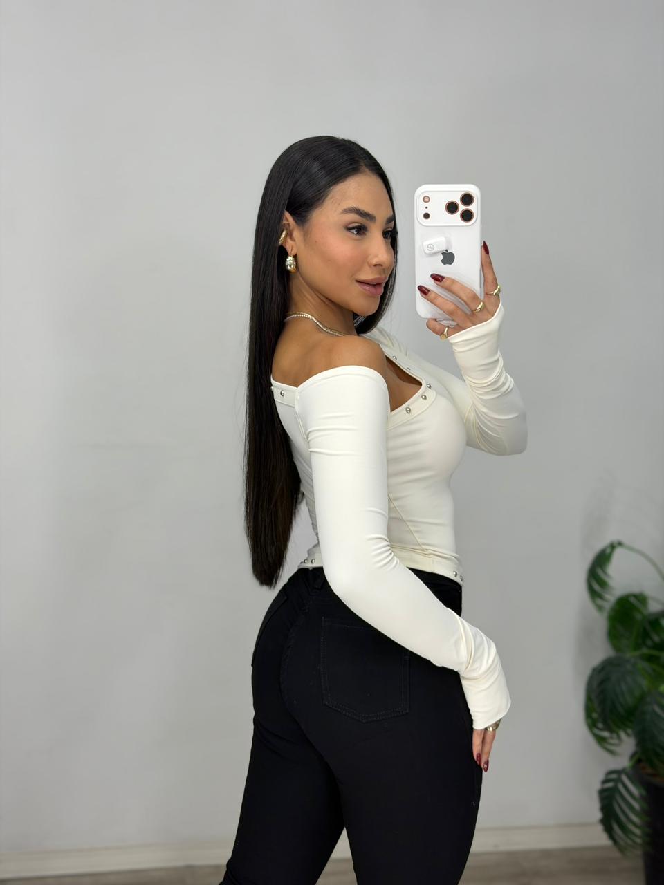 Calça flare Preta
