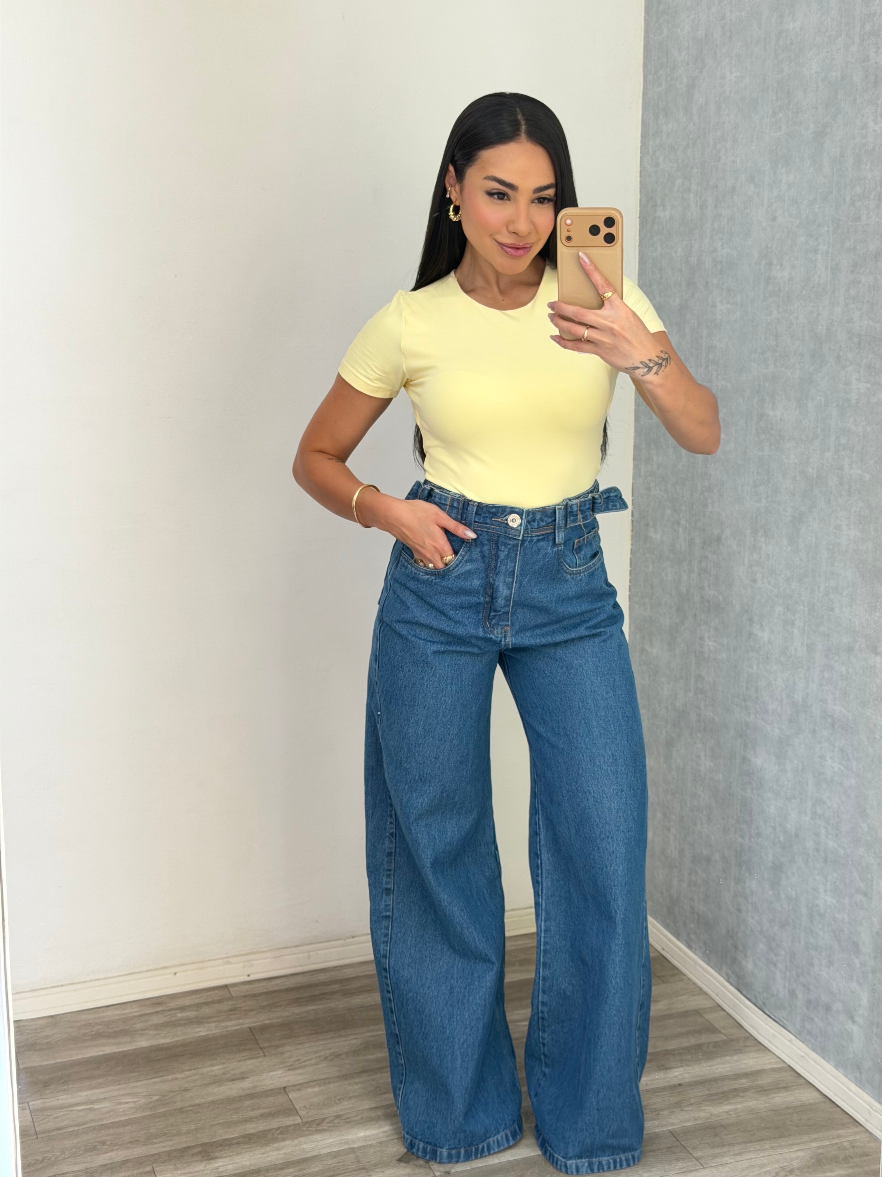 Max pantalona média com regulagem