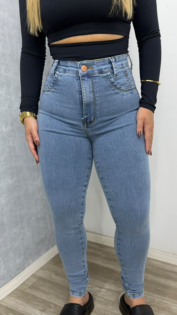 Calça skinny marmorizada