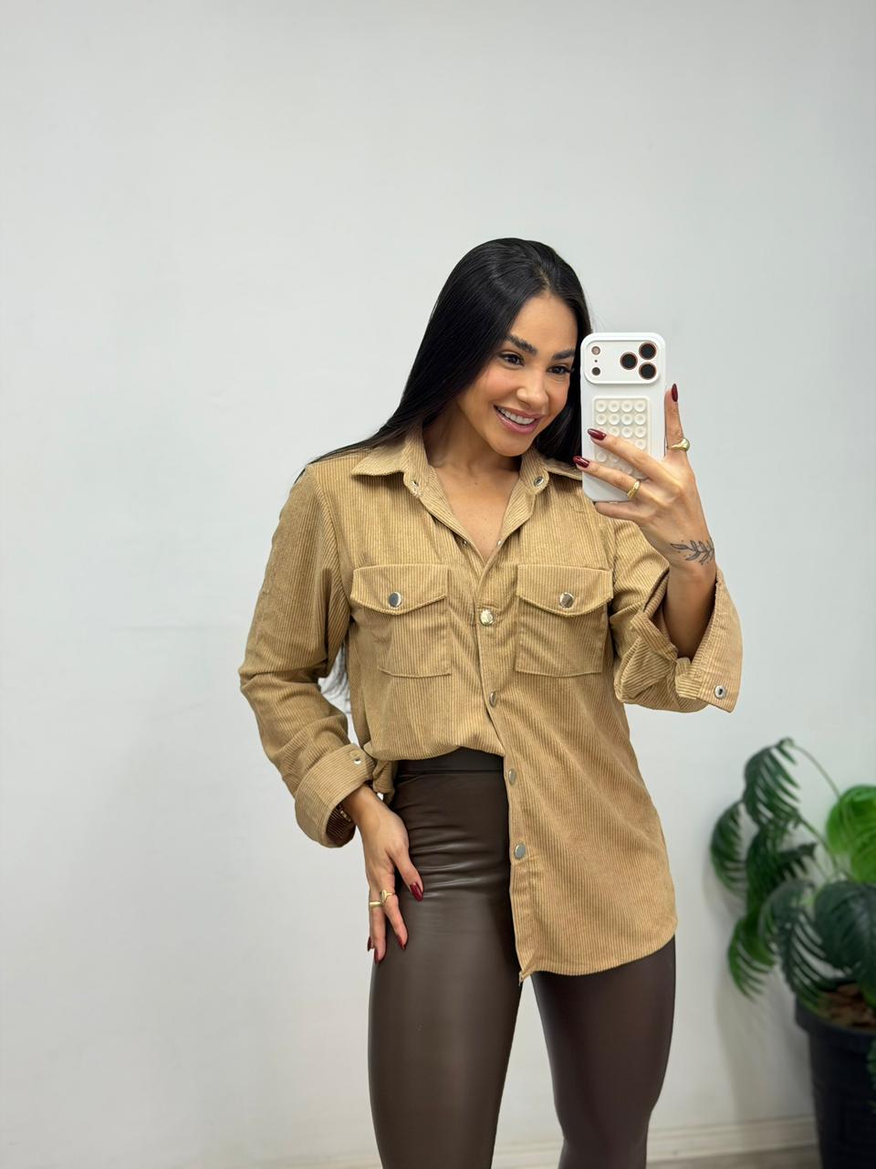 Jaqueta cotelê