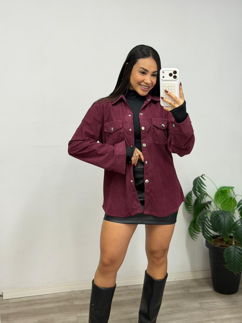 Jaqueta cotelê